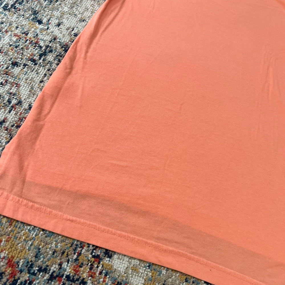 Nike Orange Short Sleeve Tee with Graphic Design - Picture 7 of 8